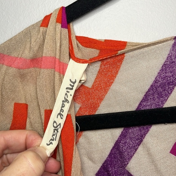 Anthropologie multi way Michael stars kimono shawl wrap scarf - Picture 4 of 5